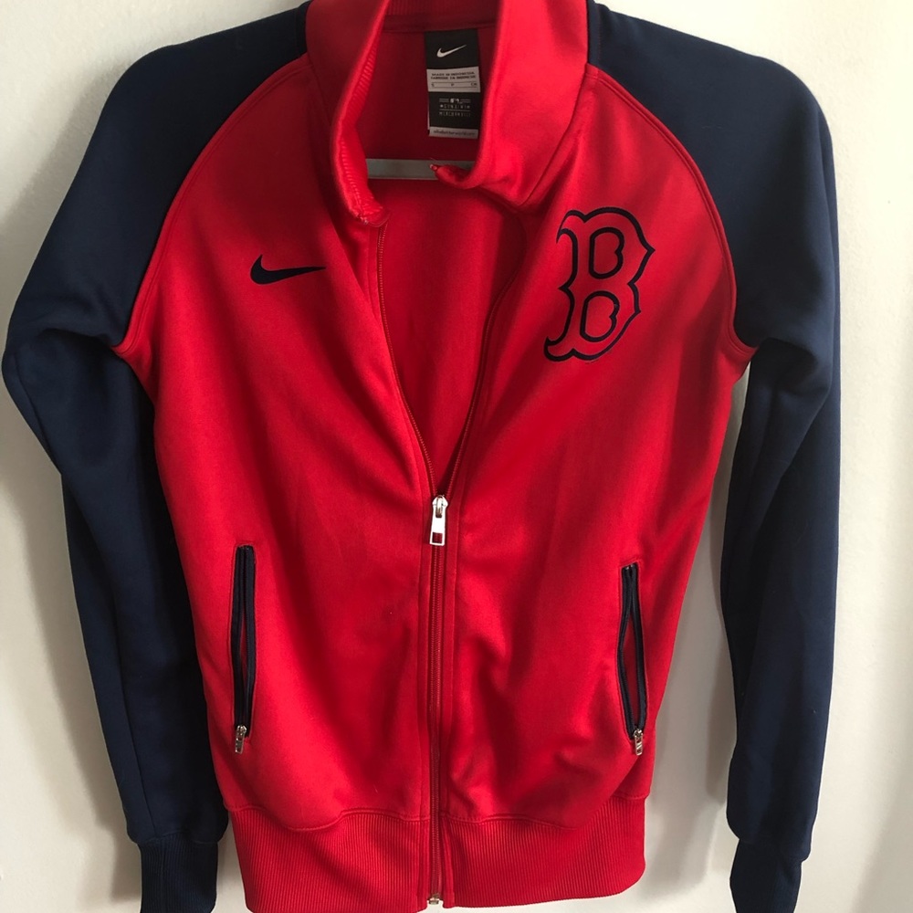 Nike MLB Boston Red Sox Front Zip Jacket